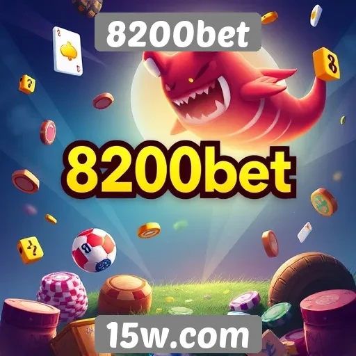 Variedade de jogos disponíveis no 8200bet